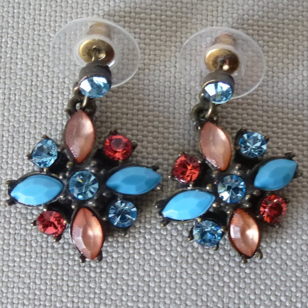 Elegant Multicolor Stud Earrings